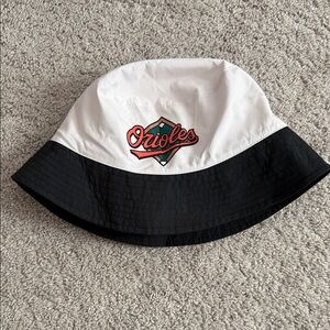 Baltimore Orioles Bucket Hat - Black and White - Maryland - MLB - Game Day Gear
